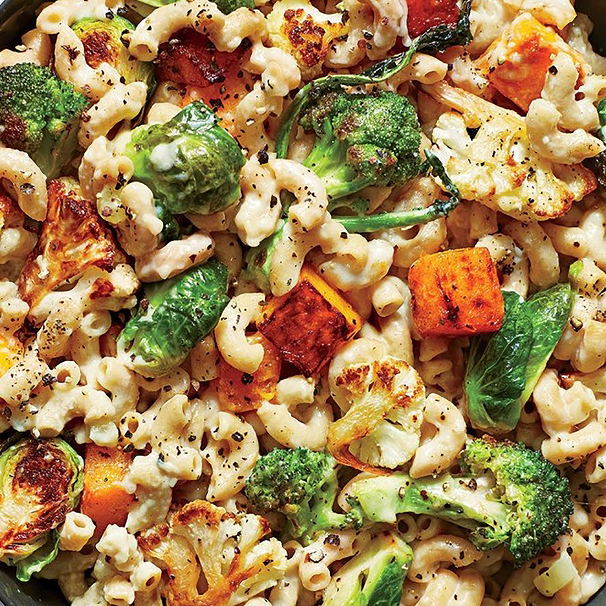 Roasted Veg Mac and Cheese